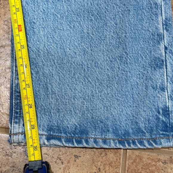 New AGOLDE 90'S Pinch Waist High Rise Straight Sz 30 In Infinite Capsule Staple - Picture 9 of 13